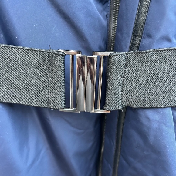 Oxygen Navy 3/4 length Parka, size XXL - Picture 4 of 13